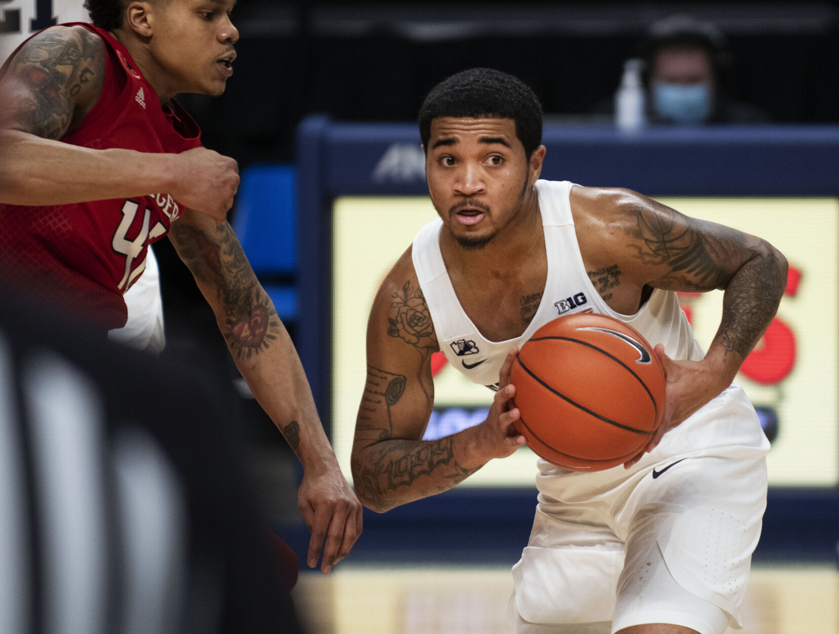 Penn State Men's Basketball vs Rutgers, Sessoms (3)